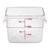 Food Storage 11.4L Sq. Clear P/Carb CAMBRO