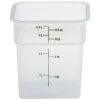 Food Storage 3.8L Square Translucent CAMBRO