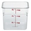 Food Storage 5.7L Sq. Clear P/Carb CAMBRO
