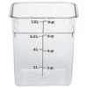 Food Storage 7.6L Sq. Clear P/Carb CAMBRO
