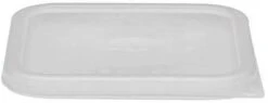 Food Storage Cover Translucent For 1.9/3.8L Squ P/Carb CAMBRO
