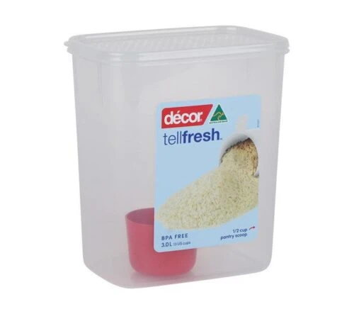 Decor Container Tall Oblong 3 Litre 1 Decor Container Tall Oblong 3 Litre