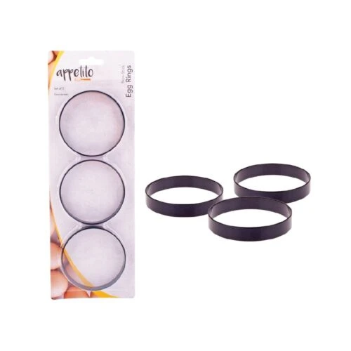 Egg Ring Non Stick Set 3 2 Egg Ring Non Stick Set 3 - Image 2