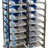 Trolley Meal Delivery 2 X 9 Tier S/S 960w X 640d X 1730hmm