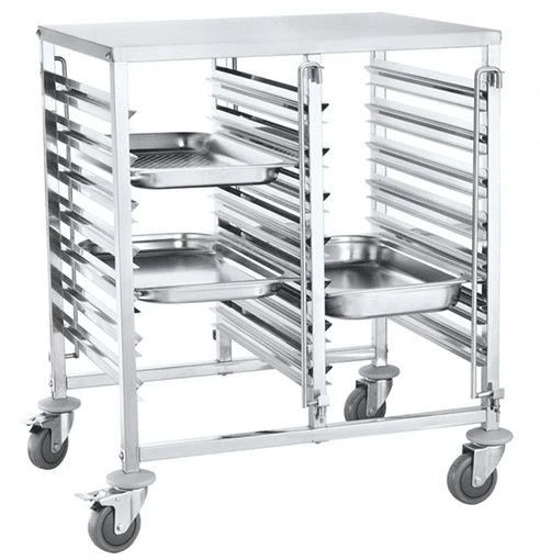 KH Gastronorm Stainless Steel Pan Carrier Double 7 Tier 1 KH Gastronorm Stainless Steel Pan Carrier Double 7 Tier