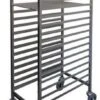 MANTOVA Mobile Bakery Rack Trolley 18 Tray 0283