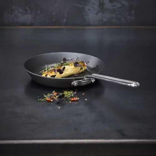 Scanpan Black Iron Carbon Steel Frypan 22cm 2 Scanpan Black Iron Carbon Steel Frypan 22cm - Image 2