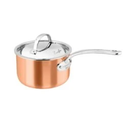 Saucepan 1Litre Copper Chasseur Escoffier 14x9cm