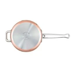 Saucepan 3Litre W/helper Handle Copper Chasseur Escoffier 20x12cm -hospitality superstore store SH20041 1 500x500 1