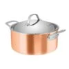 Casserole 4Litre Copper Chasseur Escoffier 24x11cm