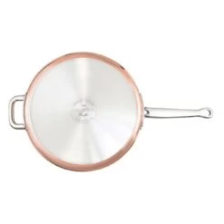 Saute Pan Copper Chasseur Escoffier 28x6cm -hospitality superstore store SH20049 2 500x500 1