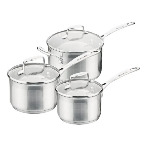 Scanpan Impact 3-Piece Saucepan Set 1 Scanpan Impact 3-Piece Saucepan Set