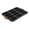 Loaf Pan Mini 12 Cup Silicone 35.5×24.5cm Bakemaster