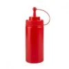 Plastic Sauce Bottle 1 Litre Red