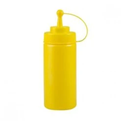 Plastic Sauce Bottle 1 Litre Yellow