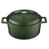 Casserole 280x125mm 6.7Lt Cast Iron Green