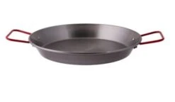 Paella Pan Black Steel 340mm