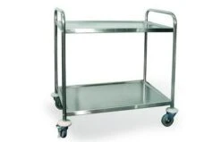 Trolley 2 Shelf S/S 860L X 450W X 930Hmm
