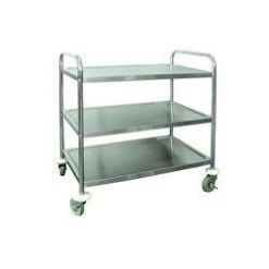 Trolley 3 Shelf S/S 710L X 410W X 810Hmm
