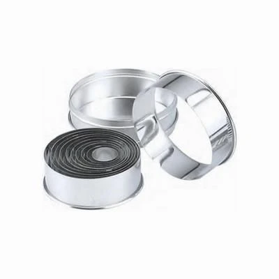 18/8 Plain Round Cutter Set – 25-115mm (14pce) 1 18/8 Plain Round Cutter Set – 25-115mm (14pce)