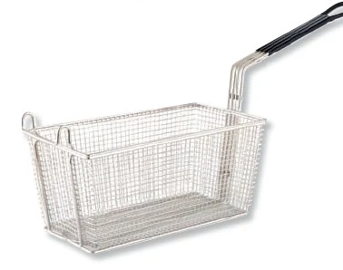 Fry Basket Rectangle 350x138X150mm 1 Fry Basket Rectangle 350x138X150mm
