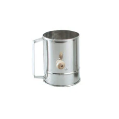 Flour Sifter With Crank Handle 5 Cup