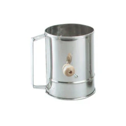 Flour Sifter With Crank Handle 8 Cup