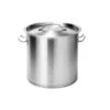 Force Stockpot 25Lt S/S W/Lid Chef Inox