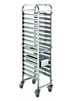 Trolley GN 1/1 Food Prep 16 Slot