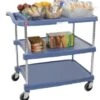 Utility Trolley 3Tier 204kg Medium Metro Blue